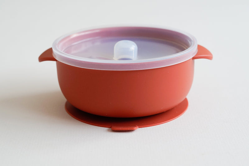 Silicone suction bowl /Rust