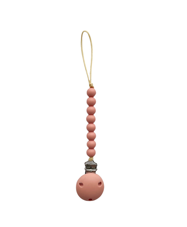 Pacifier clip (pink)