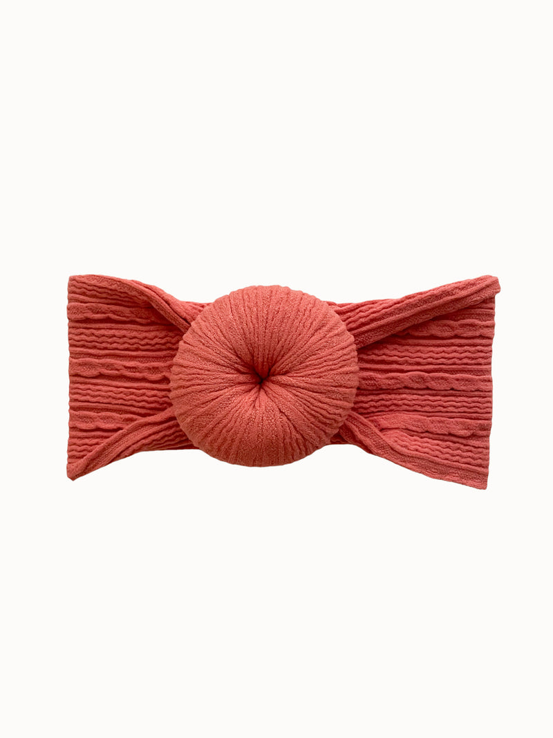 Rose knot headband